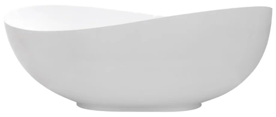 Cada baie freestanding Besco Siya, 172x100 cm, alb mat Alb mat