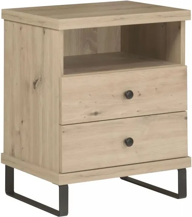 Picioare metalice, 40,6x10, negre, KOLI