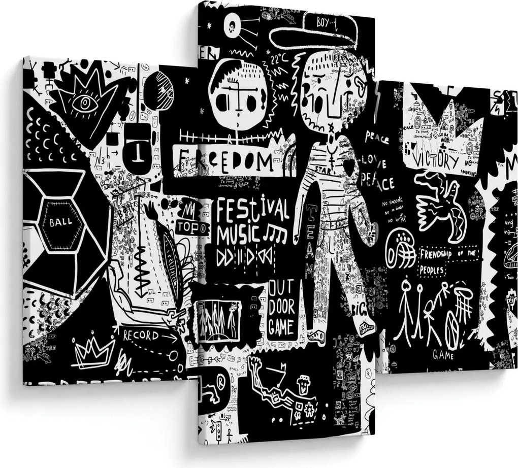Tablou - Graffiti (90x60 cm)