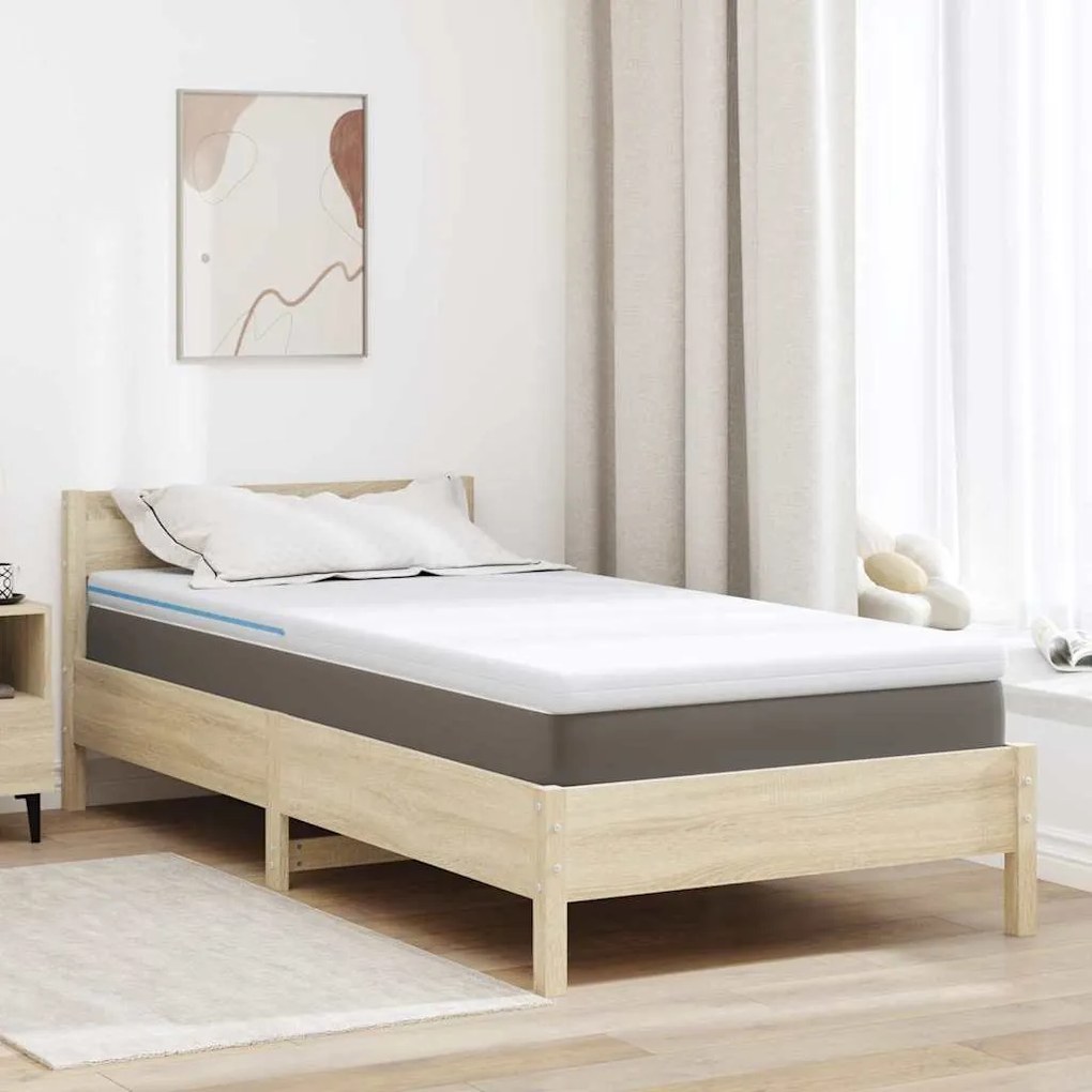 vidaXL Păturile pentru saltea Alb 90 x 190 cm