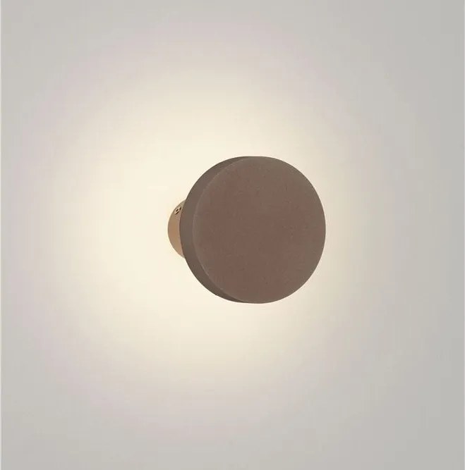 Aplica ambientala exterior IP65 LED 2700K GONG corten