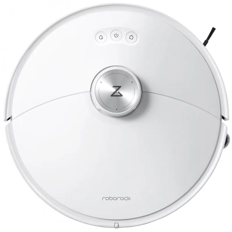 Aspirator robotic ROBOROCK S8 MaxV Ultra S8MVU02-00, 69 W, 10000 Pa, Lidar, Wi-Fi, Comenzi vocale, 5200 mAh, 3D mapping, Autonomie până la 180 min, Alb