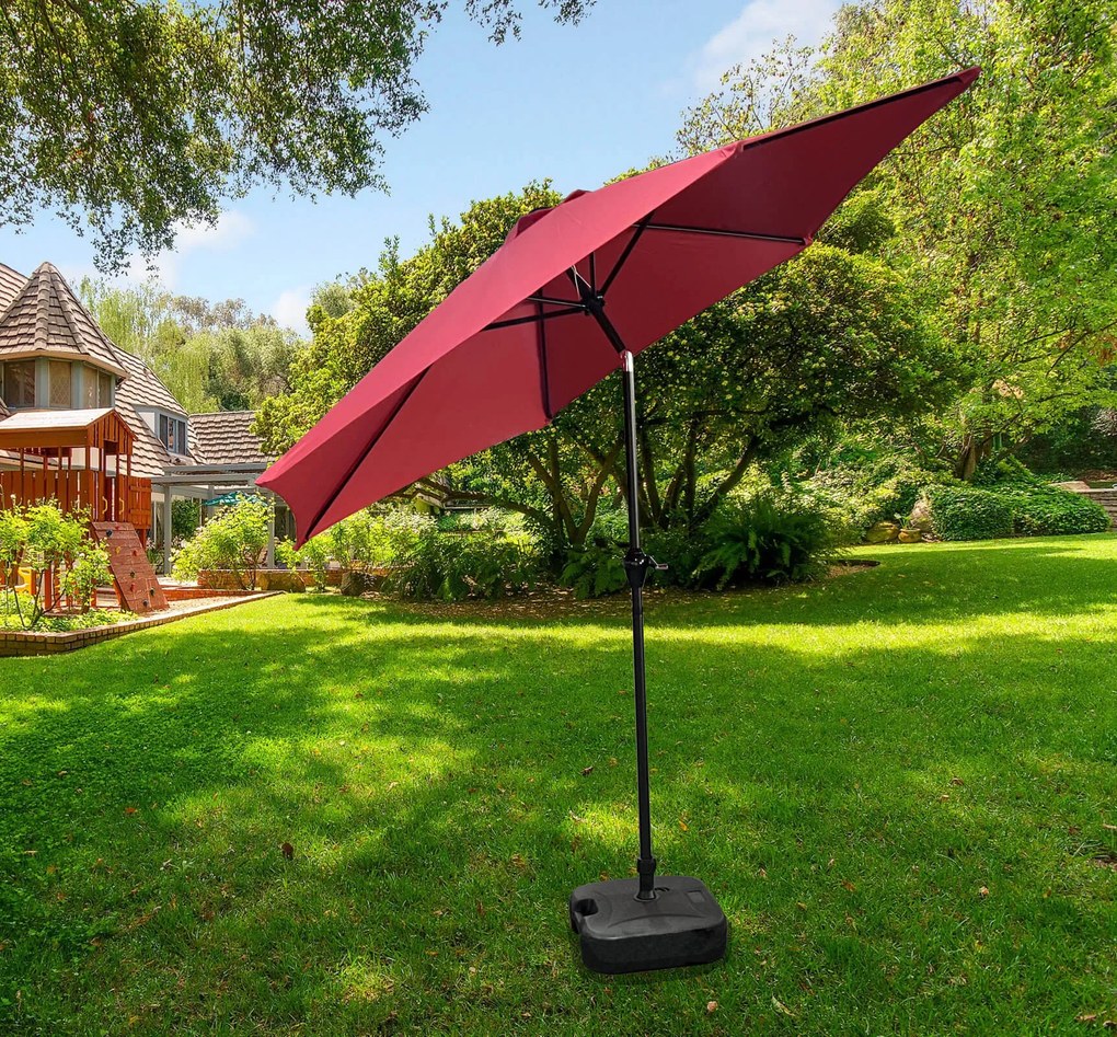 Umbrelă de grădină Onirico (roșu). 1117489