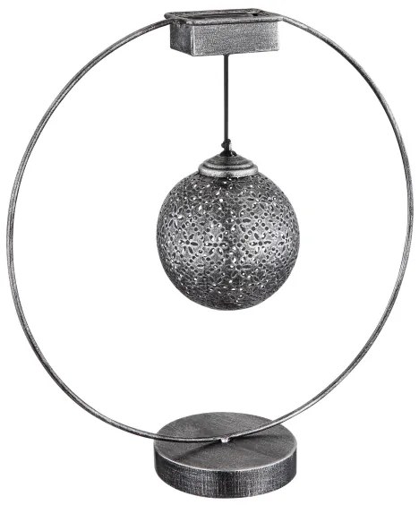 Corp de iluminat solar LED/0,06W/1,2V argintiu IP44 Globo 36618