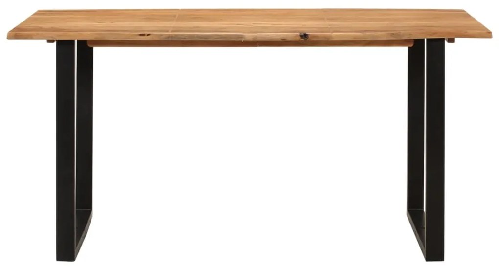 286473 vidaXL Masă de bucătărie, 154x80x76 cm, lemn masiv de acacia