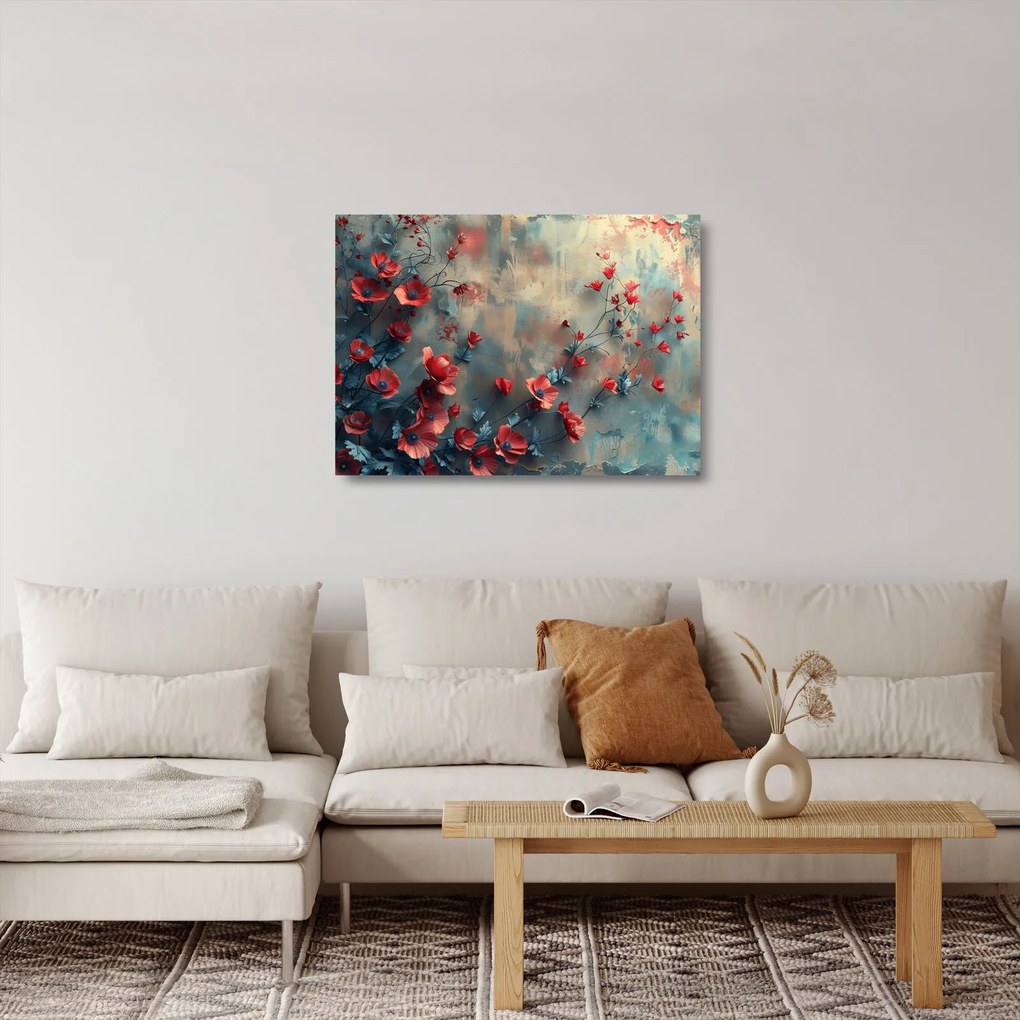 Tablou pe sticlă - Maculii lupului (70x50 cm)