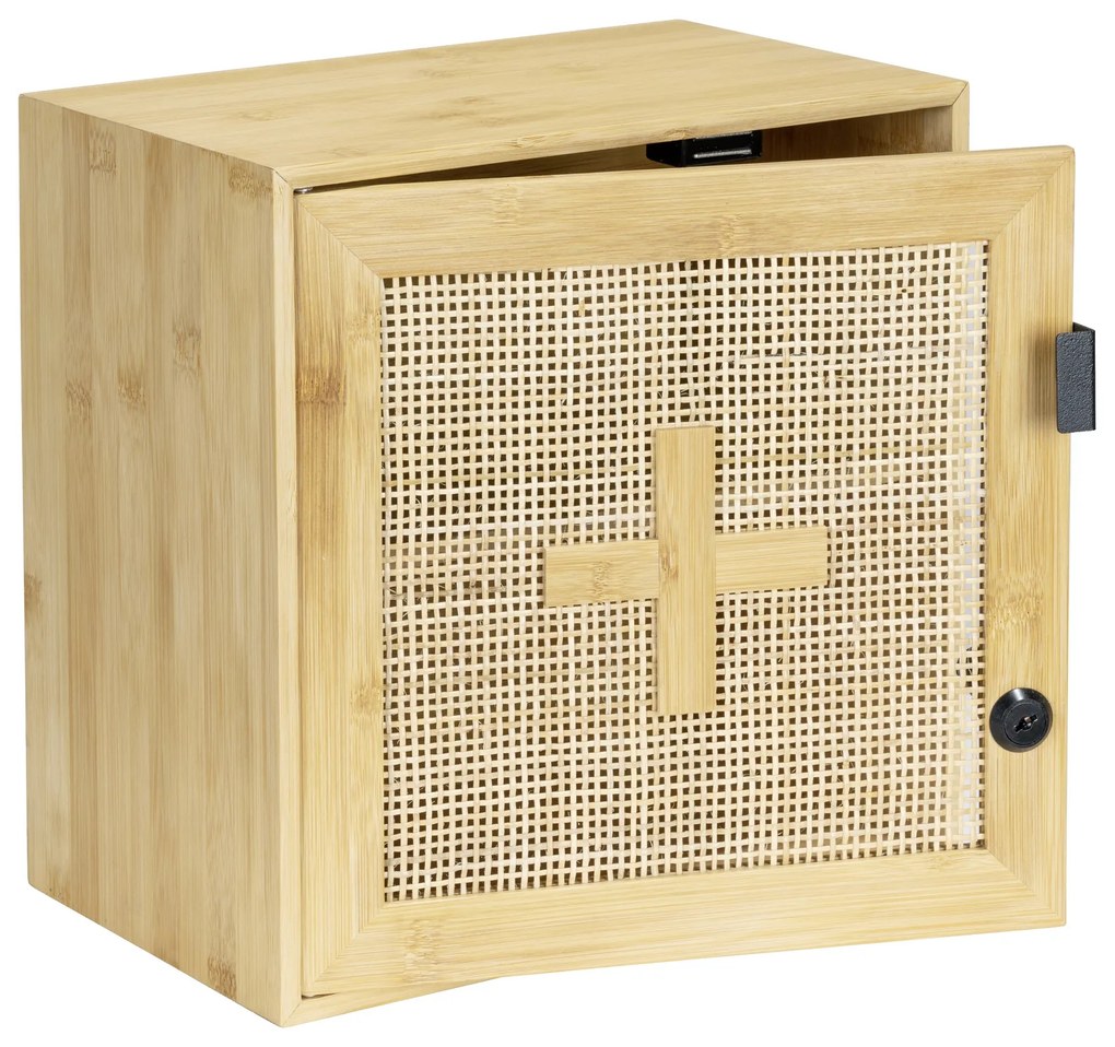 Dulapior pentru medicamente ALLEGRE BAMBOO, 30 x 30 cm, WENKO