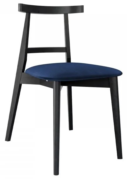 Scaun sufragerie KD 71 (Negru + albastru) . 1103486