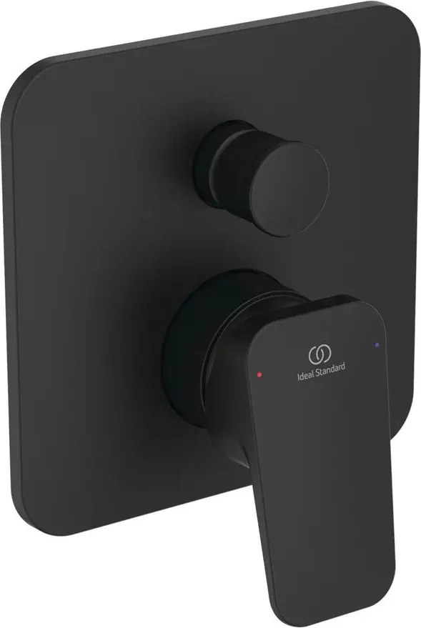 Baterie cada - dus Ideal Standard Ceraplan negru mat fara corp ingropat