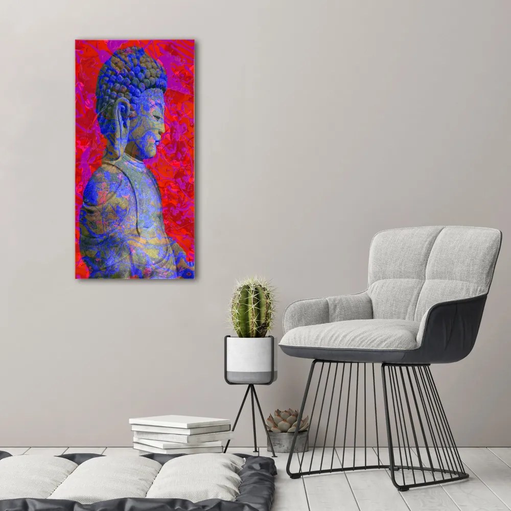 Tablou Printat Pe Sticlă Abstracție buddha