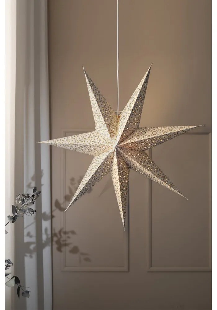 Decorațiune luminoasă de Crăciun albă suspendată Baroque – Markslöjd