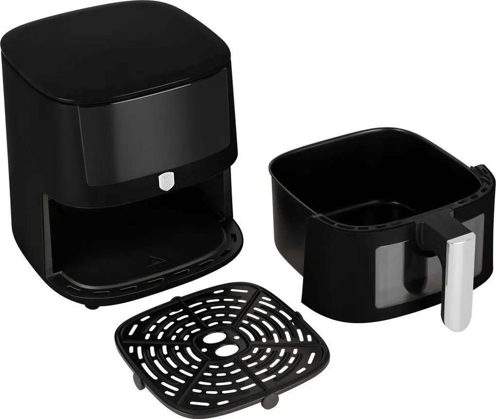 Friteuza cu aer cald 8 L Matte Black Berlinger Hau BH 9605