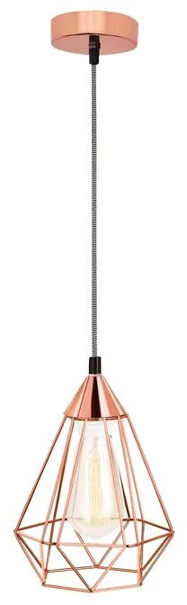 Lustra tip pendul Shelley, din metal,120 x 17 cm