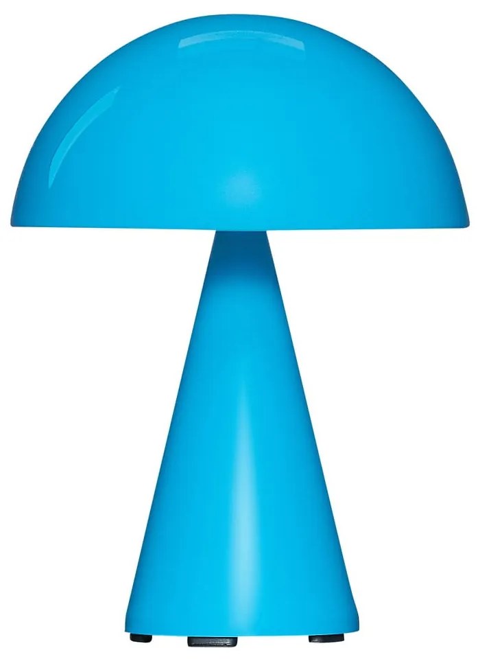 Veioză albastră LED cu intensitate reglabilă (înălțime 20 cm) Mush – Hübsch