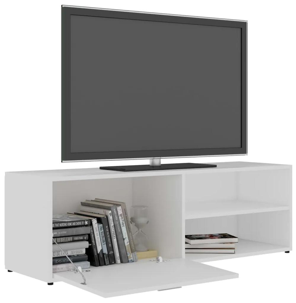 Comoda TV, alb, 120 x 34 x 37 cm, PAL 1, Alb