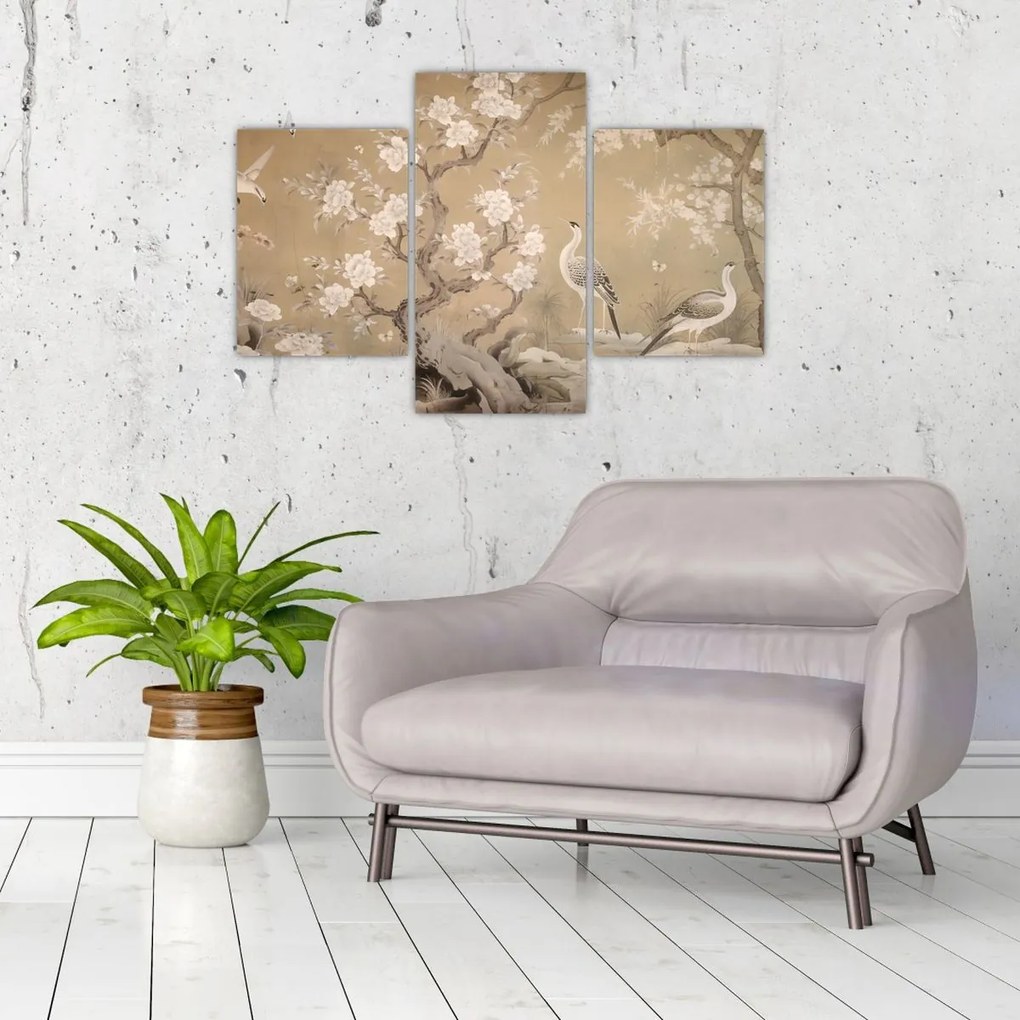 Tablou - Desen animat peisaj japonez (90x60 cm)