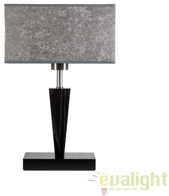 Veioza design modern NOVA H-58cm KNO TL1 BIG negru