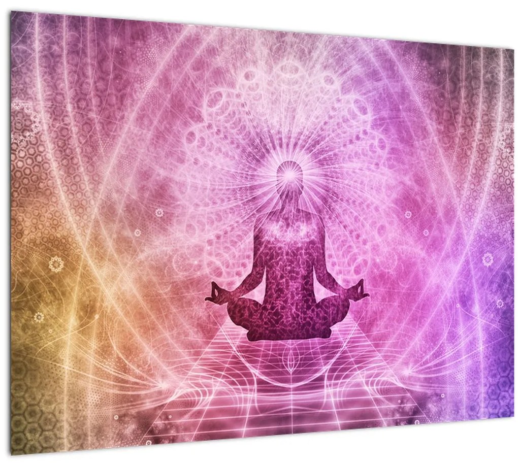Tablou - Aura de meditație (70x50 cm)