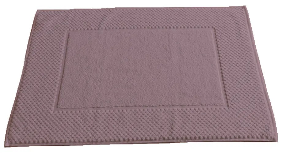 Prosop de baie pentru picioare, bumbac, Acasa, 800 g, 50x70 cm, roz prafuit