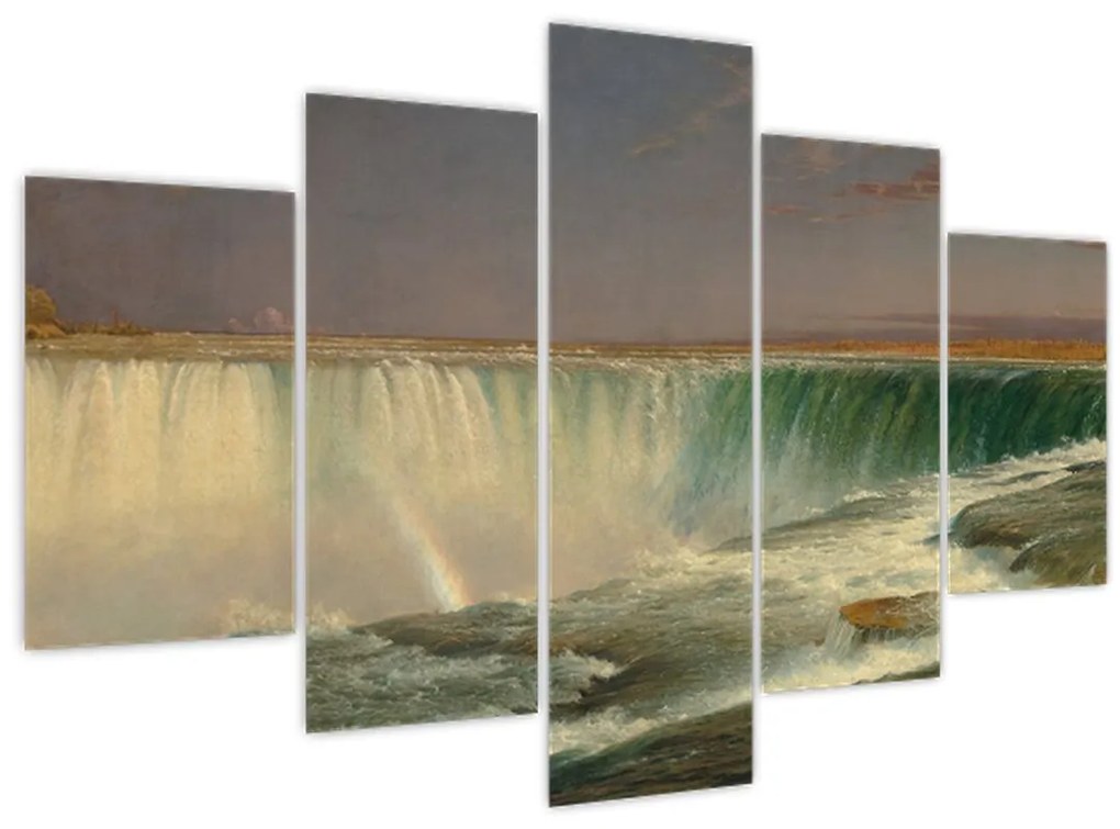Tablou - Frederic Edwin Church, Niagara, reproducere (150x105 cm)