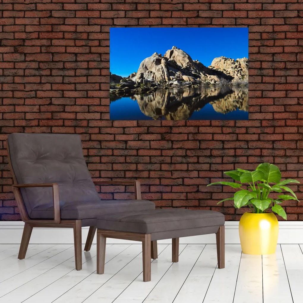 Tablou oglinzirea pietrelor (90x60 cm)