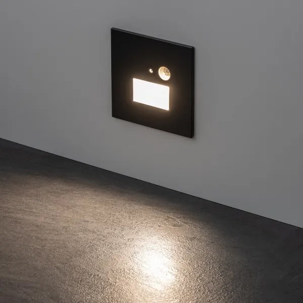 Aplica pentru scări cu senzor de mișcare LED/1,5W/230V 3000/4000/6000K antracit
