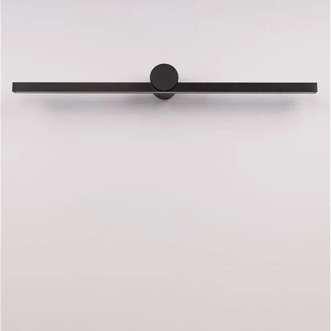 Aplica de perete LED pentru oglinda baie IP54 BREGGO negru, 81cm