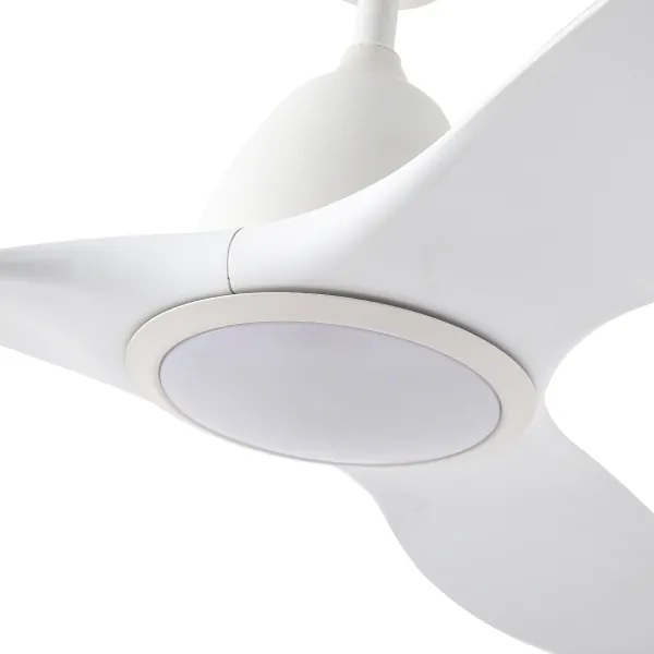 ZEVENTI - Ventilator de tavan URBINO LED/20W/230V Wi-Fi Tuya, alb + telecomandă