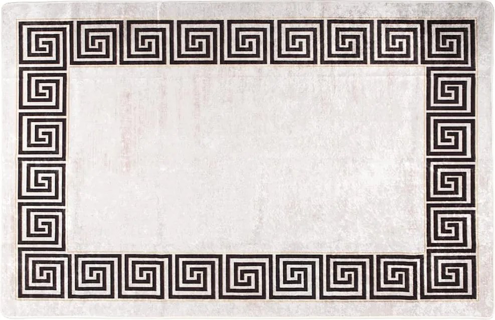 vidaXL Covor lavabil, bej deschis, 80x150 cm