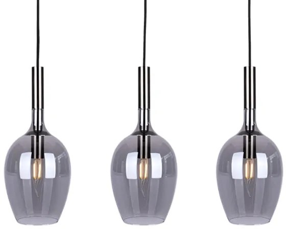 Lustră pe cablu TANGO 3xE14/40W/230V neagră