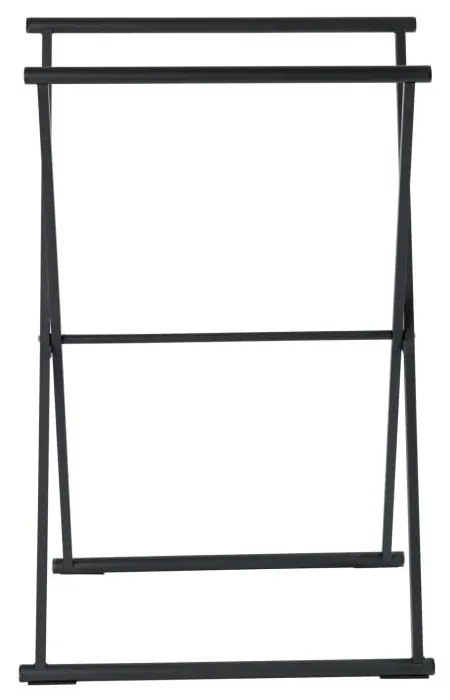 Suport pliabil pentru prosoape Wenko Lava, negru