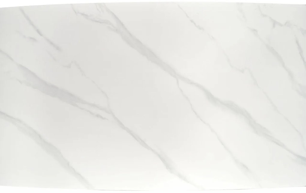 Masa Clemente alb/gold L160 x l90 x H76