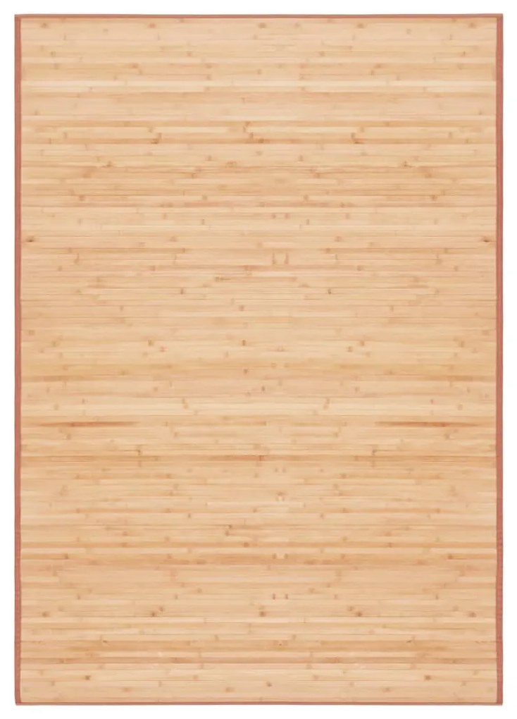 Covor din bambus, maro, 120 x 180 cm Maro, 120 x 180 cm