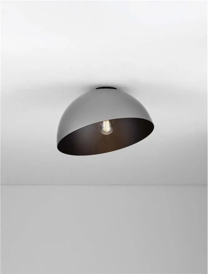 Lustra aplicata design decorativ GEA negru D-29cm
