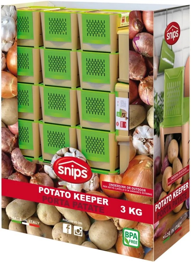 Cutie depozitare cartofi Snips Potatoes