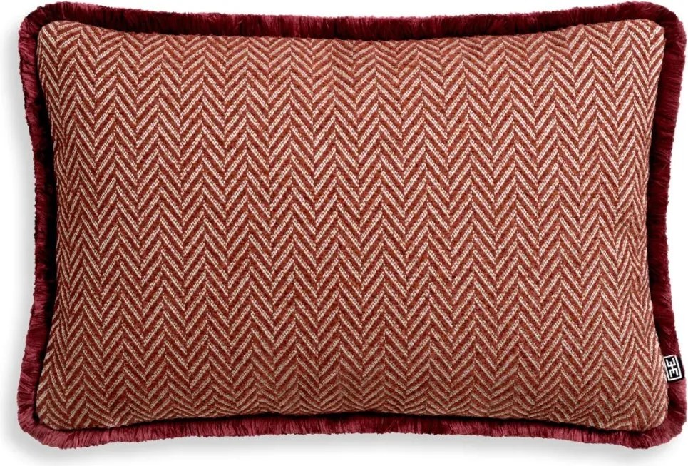 Perna design lux Kauai rosu rectangular 60x40cm