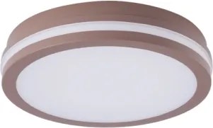 Brilagi - Plafonieră LED BENE pentru exterior, 24W, 230V, Ø26 cm, maro, IP54