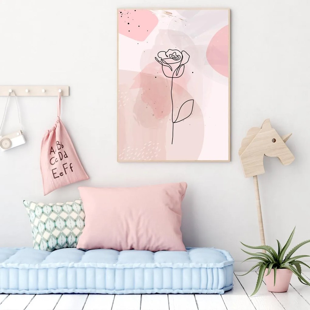 Poster - Trandafir (A4)