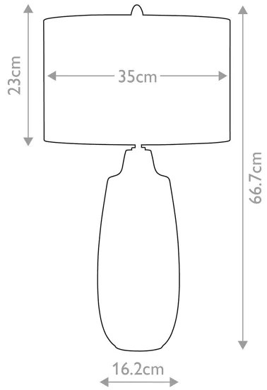 Lampă de masă Elstead NEWHAM-TL-L NEWHAM 1xE27/60W/230V