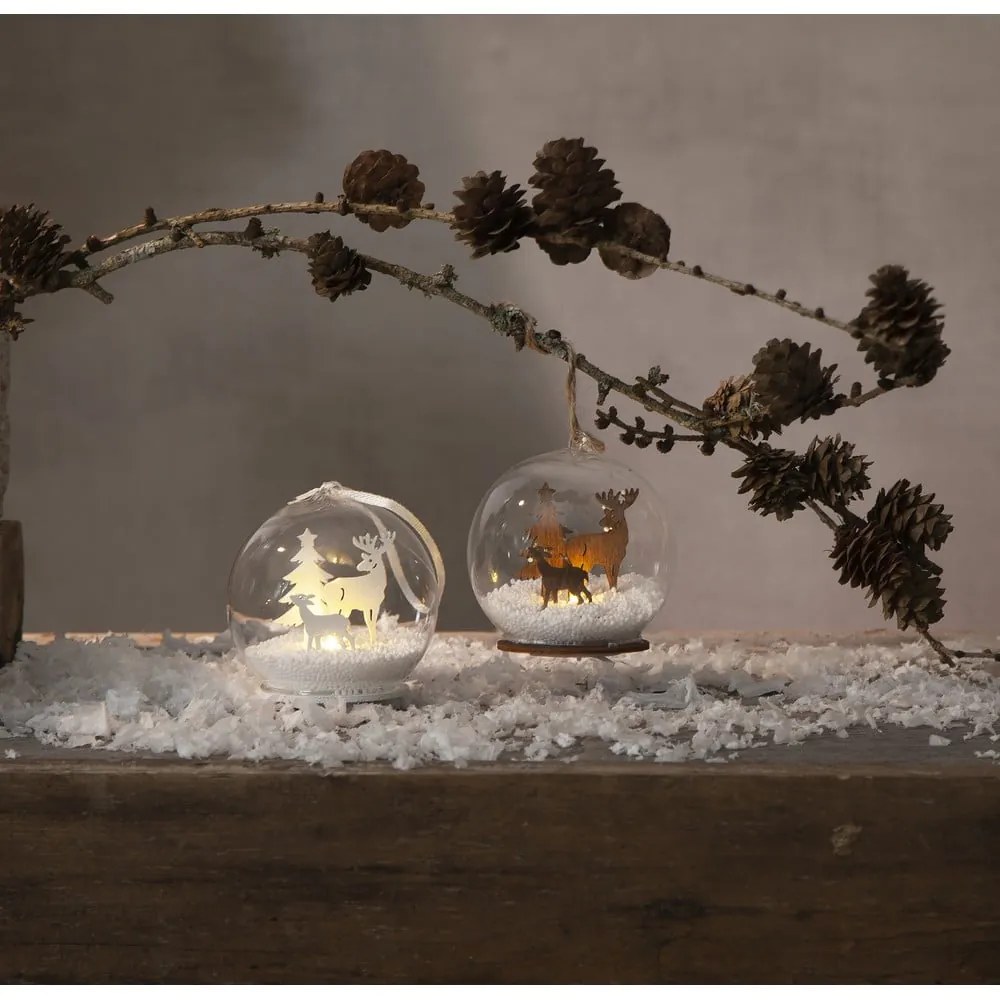 Decorațiune luminoasă de Crăciun ø 8 cm Fauna – Star Trading