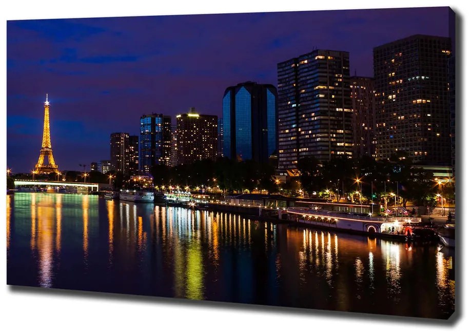 Imprimare tablou canvas Parisul noaptea