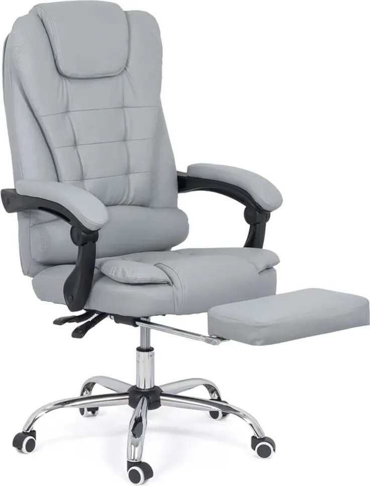 Scaun directorial cu suport de picioareOFF 418 gri