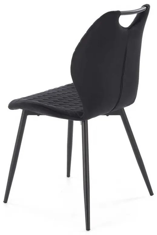 Scaun de bucătărie Henley, negru