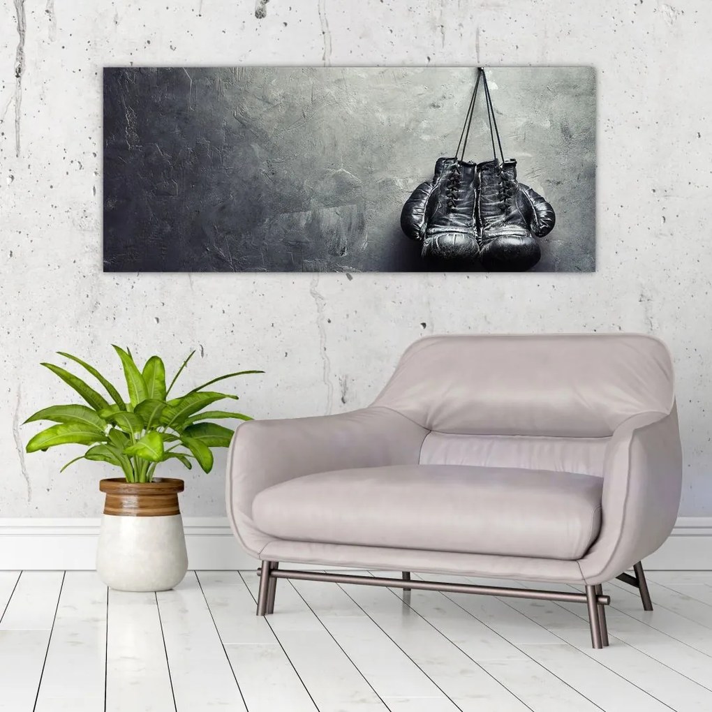 Tablou - Mănuși de box (120x50 cm)