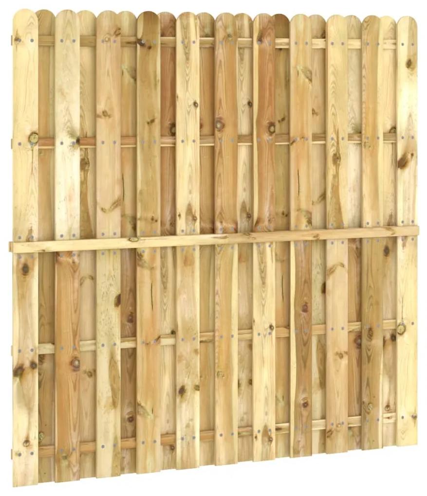 Panou de gard, 180 x 180 cm, lemn de pin tratat 1, 180 x 180 cm
