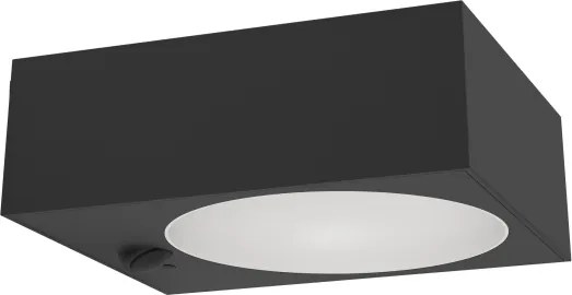 Eglo DARFANO 901914-LED Lampă solară cu senzor, LED 6,5 W / 3,7 V, 2000 mAh, negru