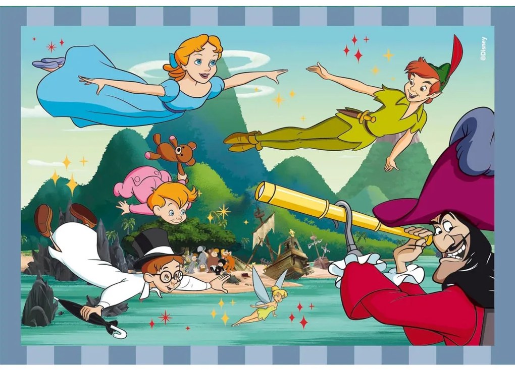 Disney Classics Puzzle Clementoni 4-în-1