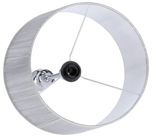 Lampadar GILLENIA 1xE27/60W/230V argintiu