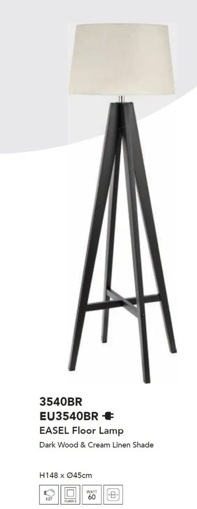 Lampadar/Lampa de podea cu trepied Easel