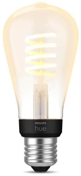 Bec LED dimabil Philips Hue WHITE AMBIANCE ST64 E27/7W/230V 2200-4500K